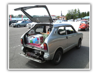 Illustration for article titled Take a Moment to Appreciate the Subaru Rex, a Packaging Triumph